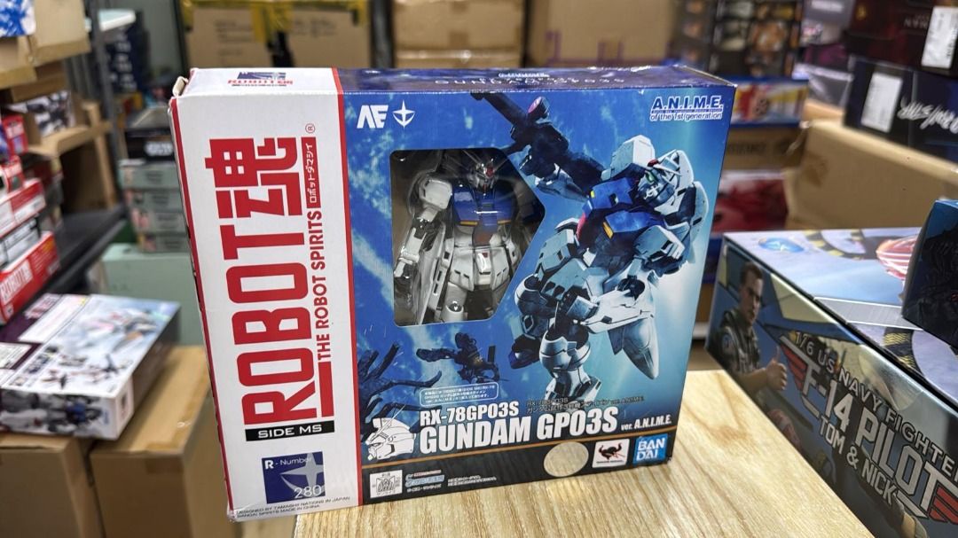 Ready Stock Bandai ROBOT SPIRITS SIDE MS RX-78GP03S GUNDAM GP03S ver. A.N.I.M.E. - brodepot.th