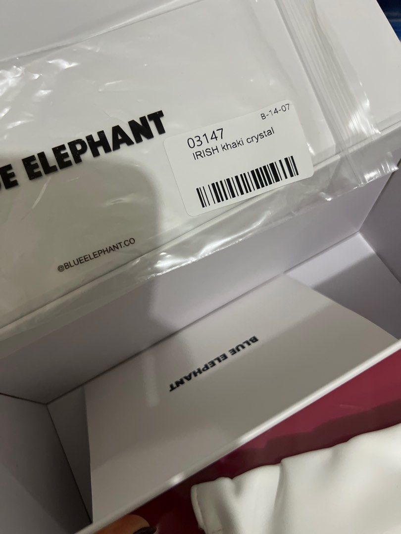 Blue Elephant Irish Khaki Crystal Sunglasses (Category: Sunglasses & Eyewear) located in Bulacan. Submitted by __randomthings (Listing ID 1404032280, Image 3). Description: - Blue Elephant Irish sunglasses - Khaki crystal color - Excellent, unworn condition - Includes protective case - Comes with original box - Adds sophistication to any outfit.