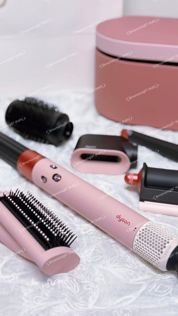 Dyson Airwrap i.d. Sakura Cherry Pink (Category: Hair) located in Makati City. Submitted by Momoring97 (Listing ID 1404008478, Image 3). Description: 1 month old Original price: ₱36,900 Used around 5x only ACTUAL PHOTOS POSTED 🩷 WATERMARKED TO PREVENT SCAMMERS FROM STEALING MY PHOTOS 🫡 Bought @ Dyson MOA Rfs: Received as a gift, will be upgrading to the Dyson Coanda2x Cash 33.5k Open for layaway.