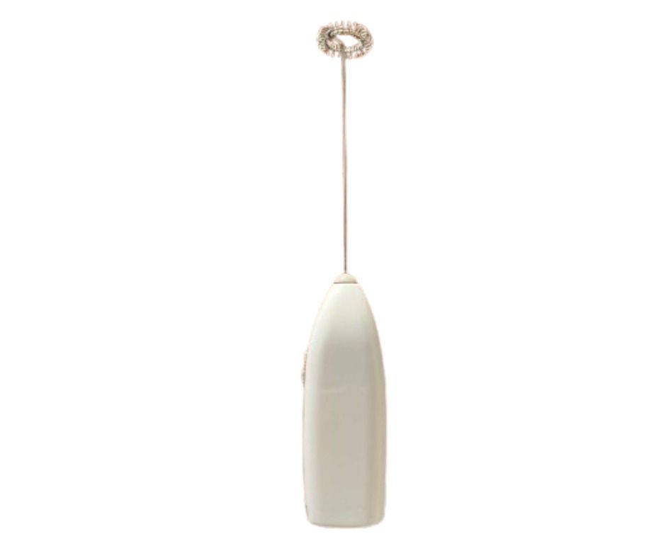Electric Milk Frother (Category: Coffee Machines & Makers) located in Manila. Submitted by mixmicamix (Listing ID 1404119067, Image 2). Description: It has a white body with a whisk at the end. Perfect for making lattes, cappuccinos, and other coffee drinks at home. Easy to use and clean. Level up your drinks at home with this easy-to-use handheld frother! Perfect for coffee, milk, tea, matcha, and more. Create café-style foam in seconds. Product