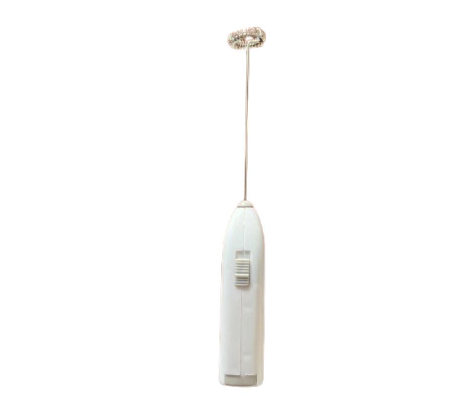 Electric Milk Frother (Category: Coffee Machines & Makers) located in Manila. Submitted by mixmicamix (Listing ID 1404119067, Image 1). Description: It has a white body with a whisk at the end. Perfect for making lattes, cappuccinos, and other coffee drinks at home. Easy to use and clean. Level up your drinks at home with this easy-to-use handheld frother! Perfect for coffee, milk, tea, matcha, and more. Create café-style foam in seconds. Product