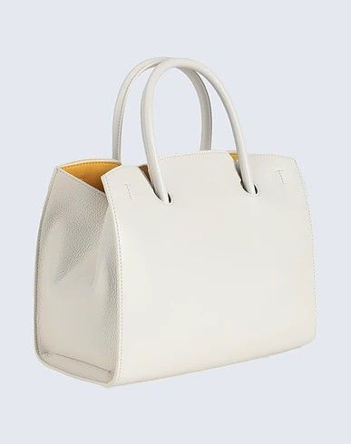 Furla Genesi Off White Handbag (Category: Luxury Bags & Wallets) located in Imus. Submitted by abckidss (Listing ID 1404089389, Image 2). Description: COMPOSITION 100% Calfskin MEASUREMENTS Handle drop 10 cm, Depth 15 cm, Height 25 cm, Length of handle 39 cm, Width 39 cm DETAILS tote, leather, solid color, brand logo, framed closure, leather lining, internal pockets, double handle, detachable shoulder strap, feet at base, large size, contains non