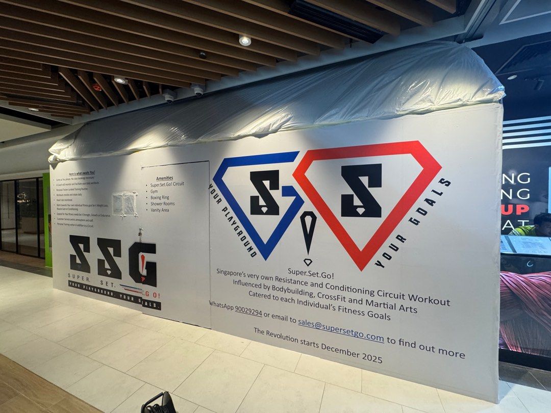 Hoarding board sticker print and install, Business Services, Printing ...