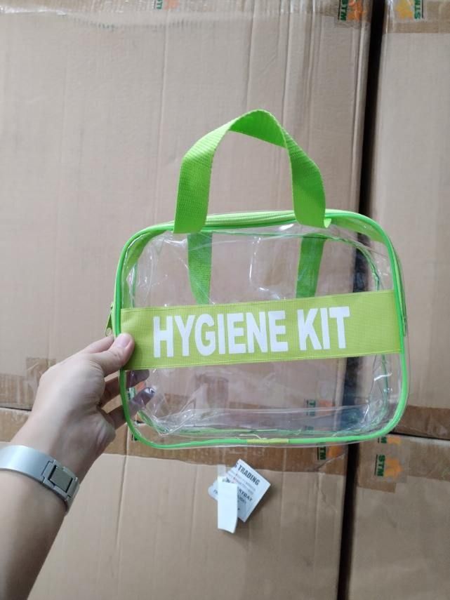 HYGIENE KIT LIGHT GREEN PVC BAG ONLY (Category: Medical Supplies & Tools) located in Quezon City. Submitted by andrea_dxs (Listing ID 1404025339, Image 2). Description: .