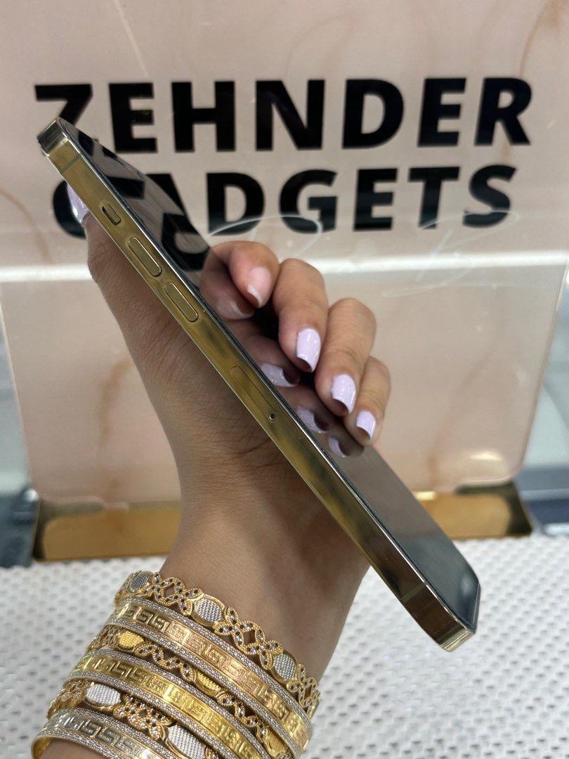 iPhone 12 PRO MAX 128GB OPENLINE (NTC APPROVED) (Category: iPhone 12 Series) located in San Juan City. Submitted by desireebayal96 (Listing ID 1404042456, Image 3). Description: iPhone 12 PRO MAX (GOLD) * 128GB * 97% BATTERY HEALTH (ORIGINAL) * OPENLINE (ANY SIM) * NTC APPROVED * 98% SMOOTH * NO ISSUE * NO HISTORY OF REPAIR * FACE ID & TRUETONE WORKING * NO ICLOUD ISSUE * WITH 20W SET CHARGER OPEN FOR COD SAME DAY DELIVERY PLUS SHIPPING FEE MESSA