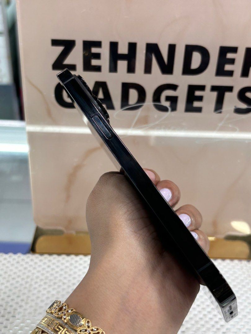 iPhone 14 PRO MAX 128GB OPENLINE (NTC APPROVED) (Category: iPhone 14 Series) located in San Juan City. Submitted by desireebayal96 (Listing ID 1404043167, Image 2). Description: iPhone 14 PRO MAX (GRAPHITE) * 128GB * NTC APPROVED * OPENLINE (ANY SIM) * 89% BATTERY HEALTH (ORIGINAL NOT BOOSTED, CAN CHECK 3UTOOLS) * 98% SMOOTH * NO ISSUE * NO HISTORY OF REPAIR * NO ICLOUD ISSUE * NOT REFURBISHED * FACE ID & TRUETONE WORKING * WITH SET 20W CHARGER O