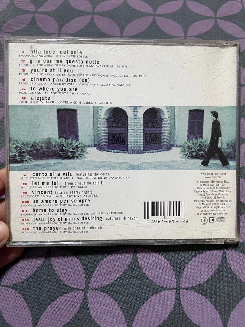 Josh Groban (Debut Album) (Category: Vinyls) located in Marikina City. Submitted by cicconecon (Listing ID 1396935811, Image 3). Description: Josh Groban Debut Album Condition: Well Used .
