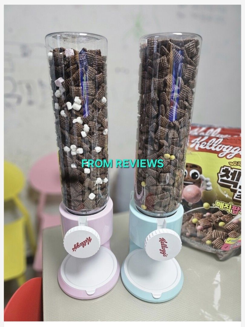 Kellogg's Cereal Dispenser Official [3 colors available] (Category: Pitchers & Dispensers) located in Cainta. Submitted by shopchelonline (Listing ID 1404028493, Image 3). Description: Kellogg's Cereal Dispenser Official [3 colors available] 🛒1,400.00 each(all in) + LSF DP: 50% PAYO RB: 15 days after DP; NETA 💎Pre-order - NO RUSH SHIPPING 💎Korea Pasabuy - NORMAL ETA ✅️Papago Translate 💎Colors may vary due to lighting. 💎Availability and price
