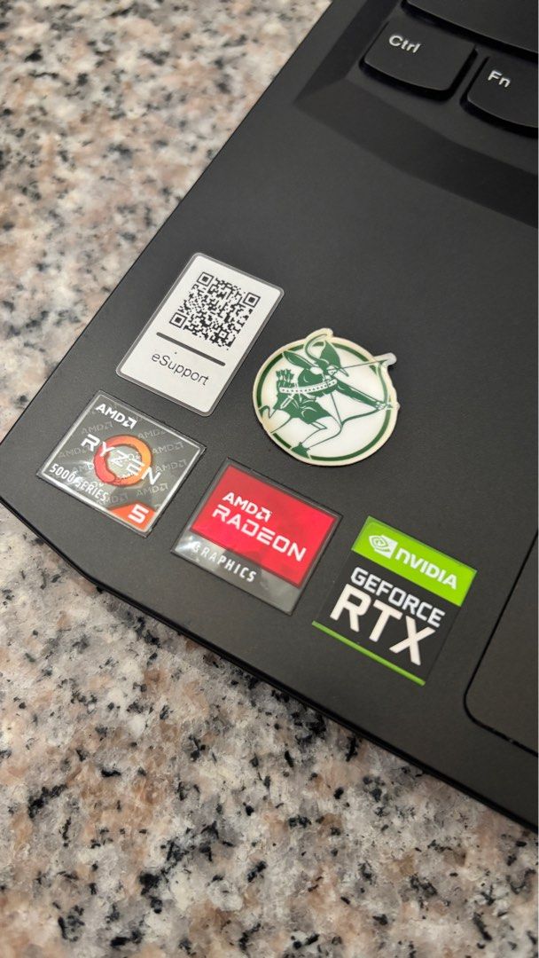 Lenovo Ideapad Gaming 3 (Category: Laptops & Notebooks) located in Marikina City. Submitted by nlsf14 (Listing ID 1404011587, Image 2). Description: - Lenovo Ideapad Gaming Laptop - AMD Ryzen 5000 series processor - AMD Radeon Graphics - NVIDIA GeForce RTX 3060 graphics card - Full keyboard with touchpad - Screen display as shown in the picture - Lenovo logo on top.