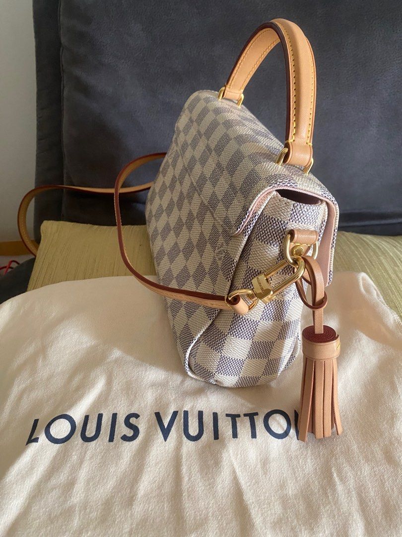 LV Croisette Damier Azur Canvass (Category: Luxury Bags & Wallets) located in Quezon City. Submitted by proudmama67 (Listing ID 1404006606, Image 3). Description: Bought in Paris in Feb 2023. Really nice. No issue,like new. Used less than 10times(promise😀).