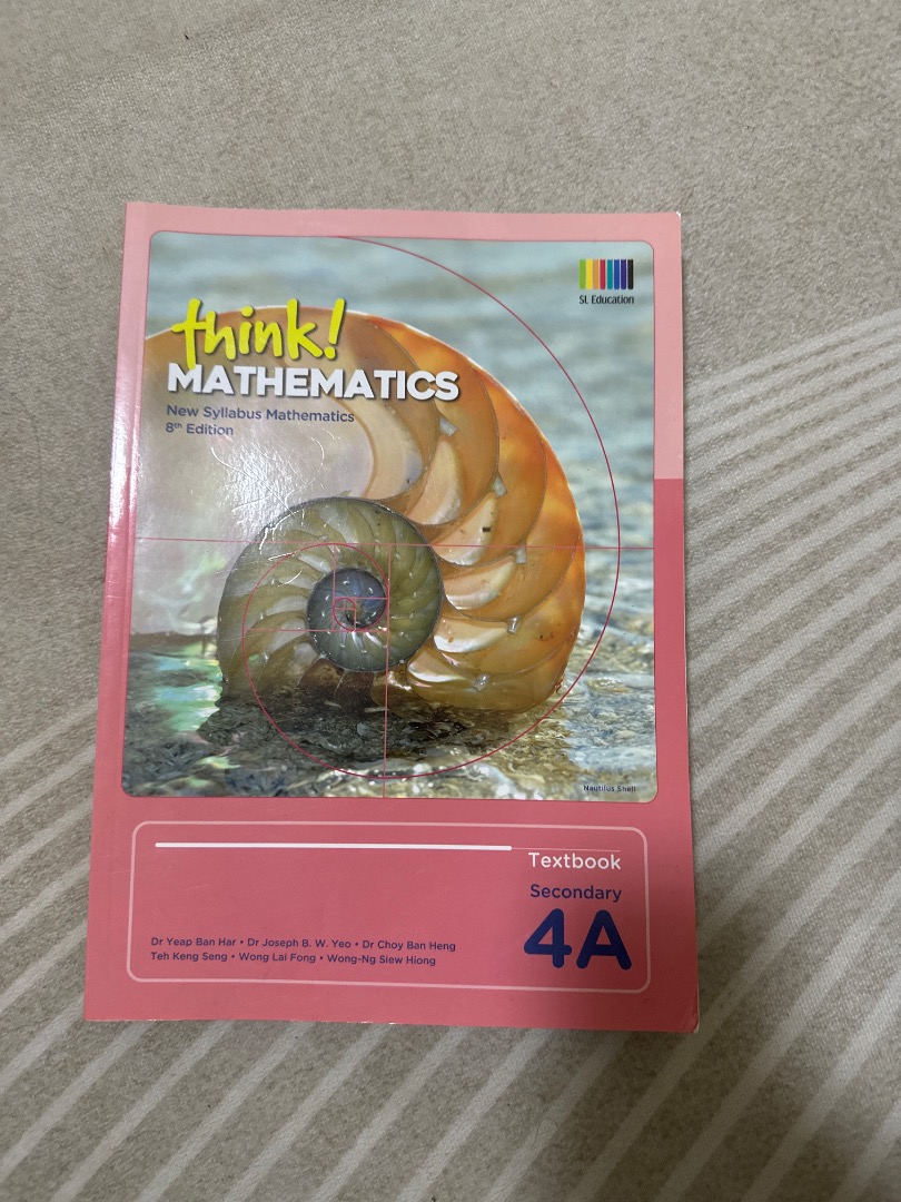 BRAND NEW Mathematics Textbook Secondary 4 Express, Hobbies & Toys ...