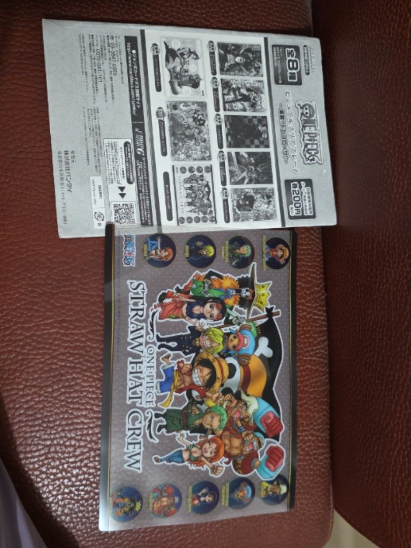 One Piece Straw Hat Crew 收藏卡 （分類：其他周邊）位於 Hong Kong。 由 car96 提交（商品編號 1404127503，圖片 1）。簡介： One Piece Straw Hat Crew 收藏卡，包含多個角色。卡片上有角色插圖，並附有說明書。適合One Piece粉絲收藏。卡片設計精美，色彩鮮豔，是送禮或自用的好選擇。 少瑕疵 40元包平郵 抽自日本。