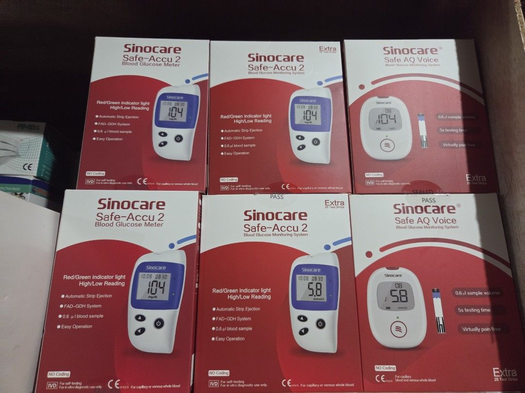 Sinocare (Safe accu 2) (Category: Medical Supplies & Tools) located in Manila. Submitted by rheatapdas75609 (Listing ID 1404026664, Image 1). Description: .