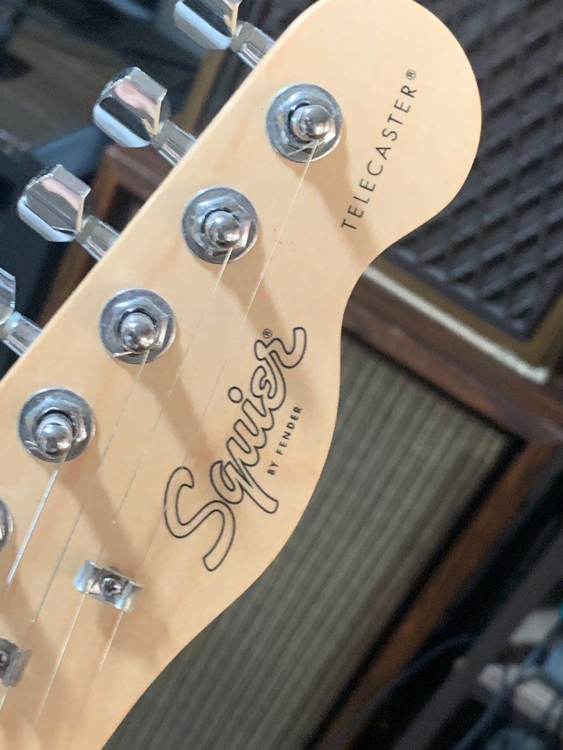 Squier by Fender Telecaster Electric Guitar (Category: Musical Instruments) located in Marikina City. Submitted by clothesdisposer (Listing ID 1404035949, Image 3). Description: pina set up ko na no issues bought this three months ago RFS: Upgrade negotiable no to trades.