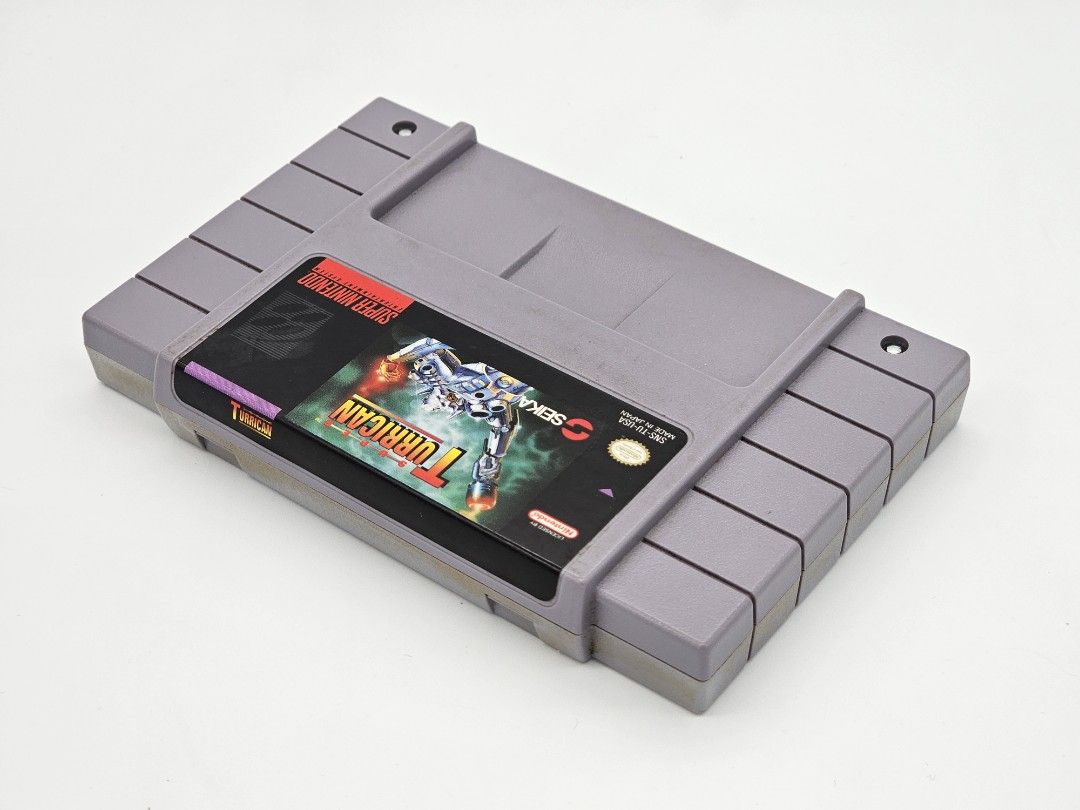 Super Turrican for SNES (Category: Nintendo) located in Angeles City. Submitted by press_start (Listing ID 1404027001, Image 2). Description: FOR SALE Super Turrican for SNES ₱1,999 This is a second hand item, manage your expectations. Tested working. Location: Angeles City, Pampanga No meet-ups Shipping thru LBC or J&T only. I ship daily at 1:00 PM. Payments settled after 11:00 AM will be shipped the following day. MOP: GCash/Maya/BPI/SeaBank/Go