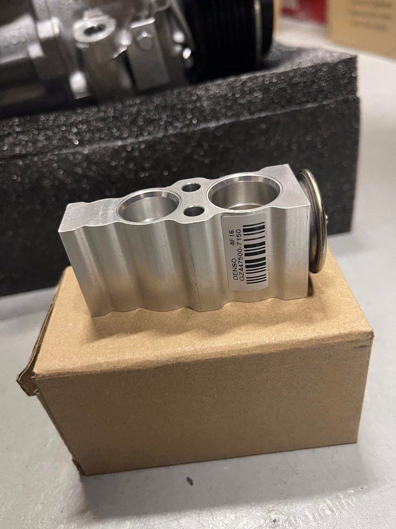 Toyota alphard aircon expansion valve (Category: Engine and Aircon Parts and Accessories) located in Makati City. Submitted by Max888 (Listing ID 1404019337, Image 1). Description: Toyota alphard 2016-2021 Aircon Expansion Valve We offer a wide range of parts for all vehicle types. Feel free to reach out with any inquiries!.