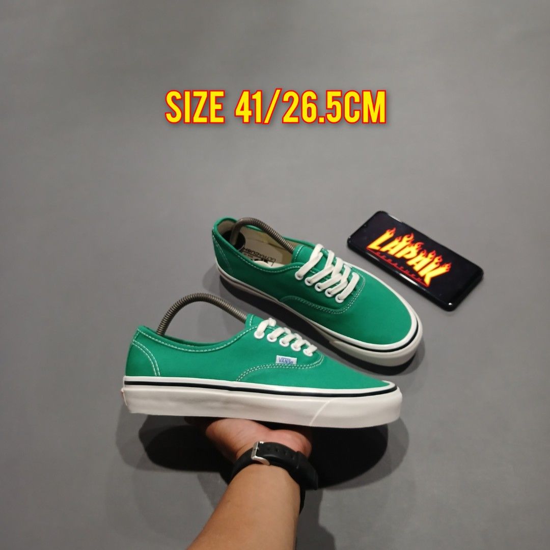 Emerald Vans Authentic 44 Dx Green Vans Authentic 44 DX Anaheim