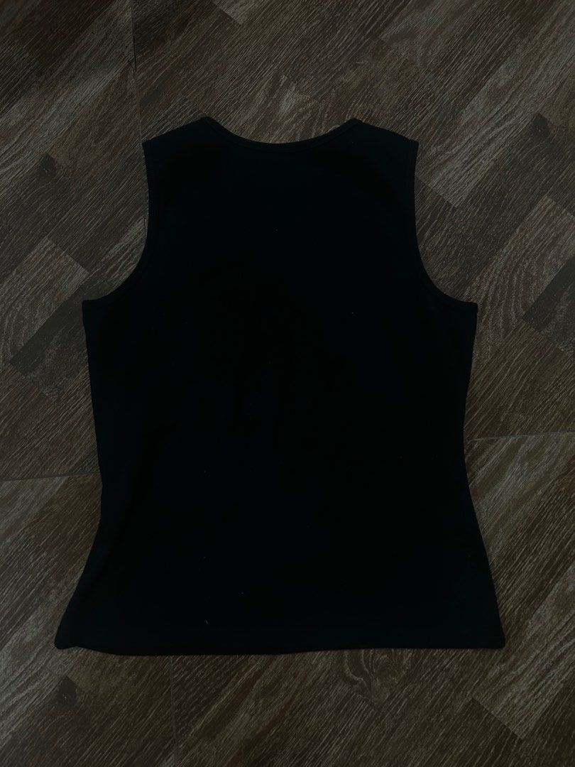 Vintage Beaded Ribbed Sando Sleeveless Top (Category: Tshirts & Polo Shirts ) located in Quezon City. Submitted by theukayera (Listing ID 1404128091, Image 3). Description: Complete beads, thick and quality fabric (unlike sa fast fashion brands!) Unisex Laid flat measurements: Length: 23” Shoulder to pit: 8.5” Pit to pit: 18.5”-20” On hand and ready to ship!.