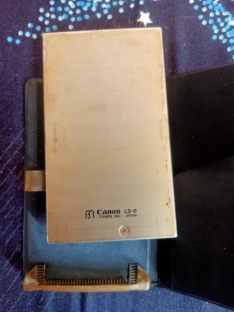 Vintage Canon solar calculator (Category: Stationery & School Supplies) located in Las Pinas. Submitted by the_recycle_shop (Listing ID 1404026736, Image 2). Description: Vintage 1983 Fully functional .