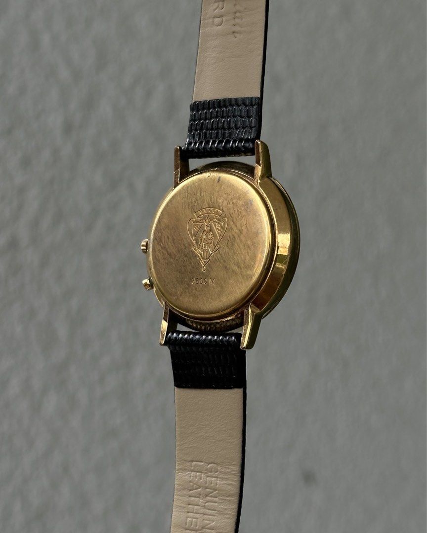 Vintage Gucci Chronostop (Category: Men's Watches) located in Manila. Submitted by watchnetworkph (Listing ID 1404040260, Image 2). Description: Rare ❕ Vintage Gucci Chronostop in champagne dial. Ref: 3800M BY: Circa 1980 Caliber: G.255-241 Size: 33mm • Monopusher — Chronostop function / reset to 0 (extremely rare on dress watches) P12,490.
