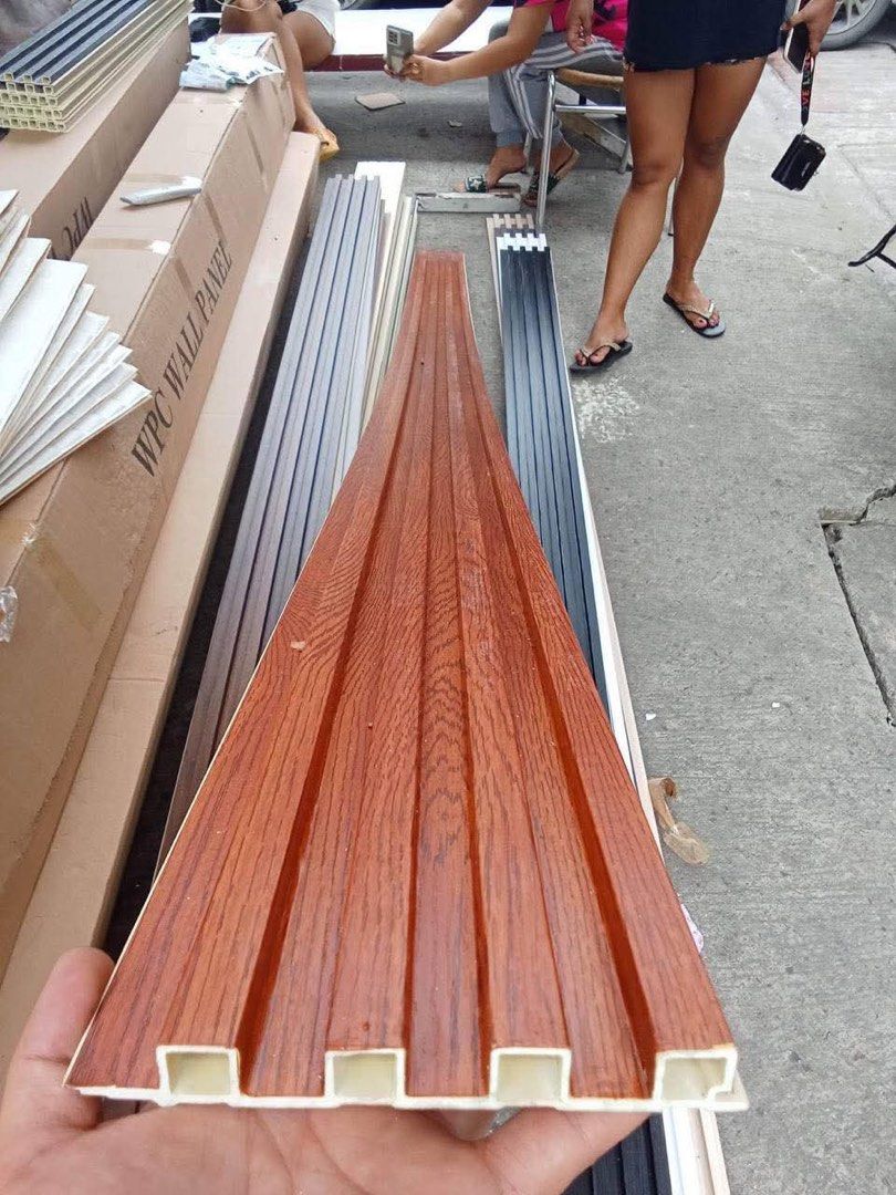 WALL PANEL (Category: Wall Decor) located in Manila. Submitted by belaurio (Listing ID 1404003965, Image 3). Description: WPC FLUTED WALL PANEL 9.5ftx15cm 8mm and 17mm and 24mm PM FOR MORE DETAILS .