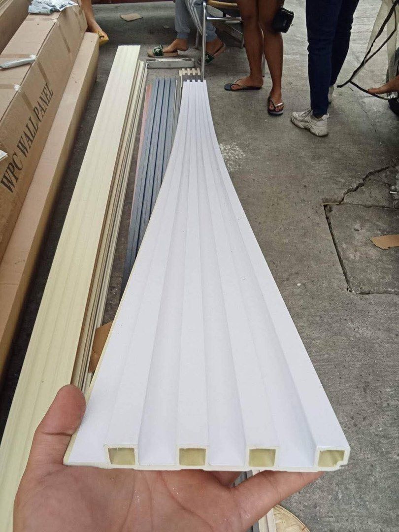 WALL PANEL (Category: Wall Decor) located in Manila. Submitted by belaurio (Listing ID 1404003965, Image 1). Description: WPC FLUTED WALL PANEL 9.5ftx15cm 8mm and 17mm and 24mm PM FOR MORE DETAILS .