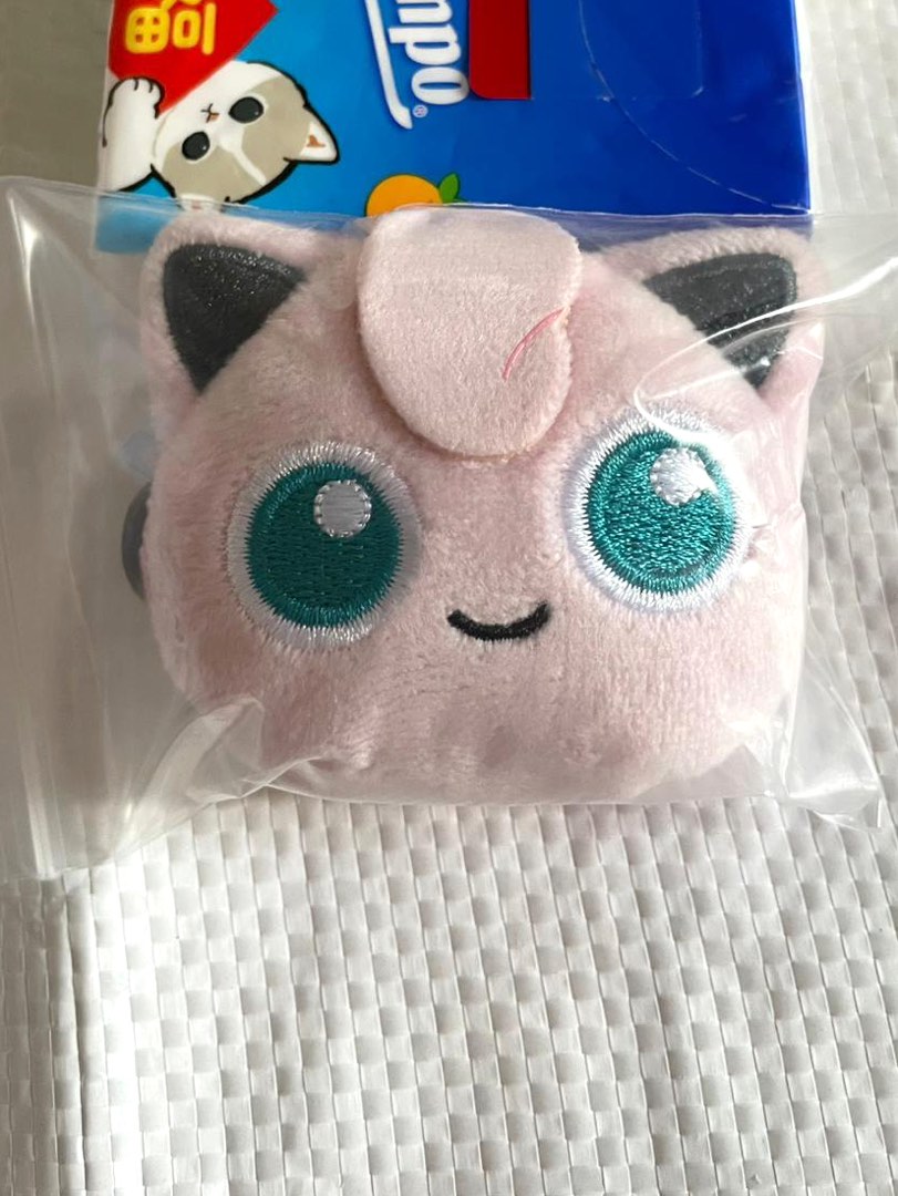 [雙11]日版 Pokémon 波波球 胖丁 水伊布 毛公仔 髮夾 夾手袋 寵物小精靈 寶可夢 景品 現貨, 美容＆個人護理, 健康及美容 ...