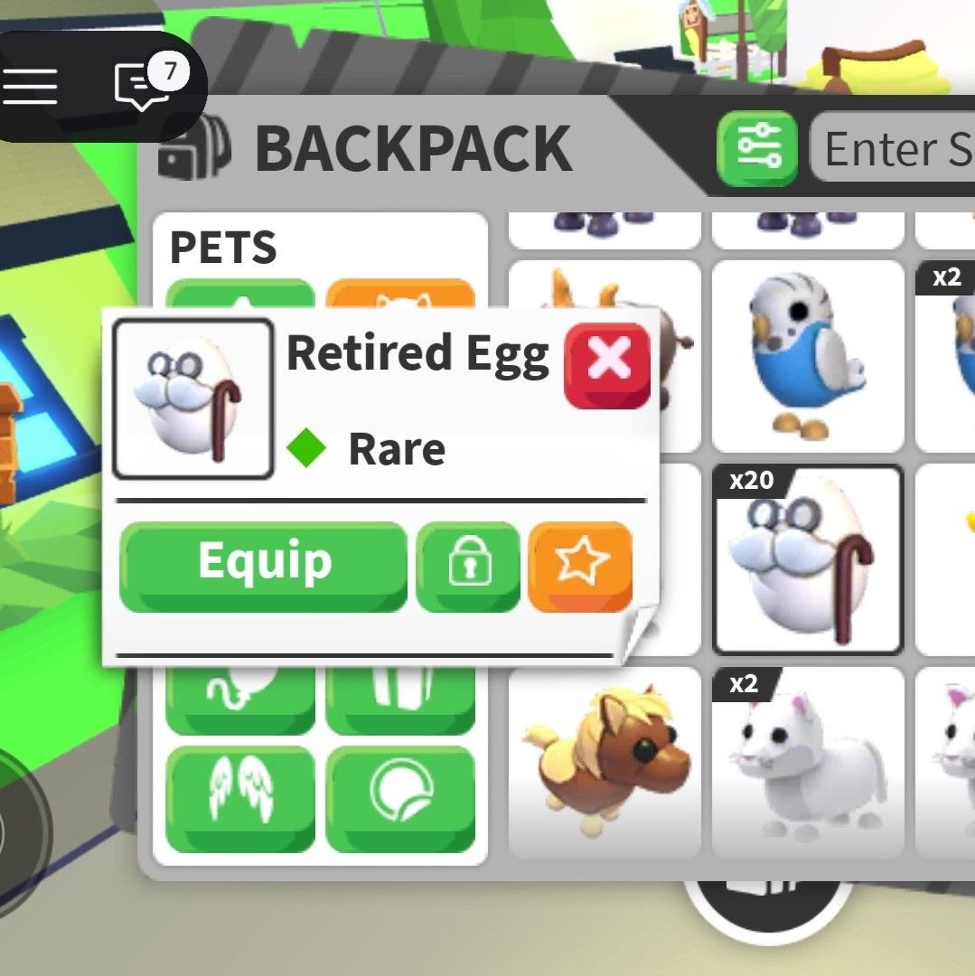 [ 20PCS BUNDLE ] RETIRED EGGS ADOPT ME ADM ROBLOX (Category: In-Game Products) located in Cavite. Submitted by kawaiigaming (Listing ID 1404279394, Image 1). Description: .