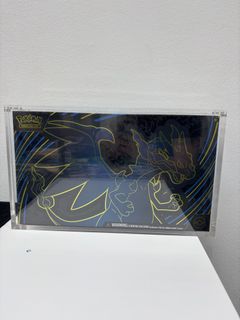 thumbnail image 2 of MEGA Acrylic Display Case For Pokemon TCG Card – MEGA Charizard X 151 UPC, Magnetic Lid, 2025 2 of 4