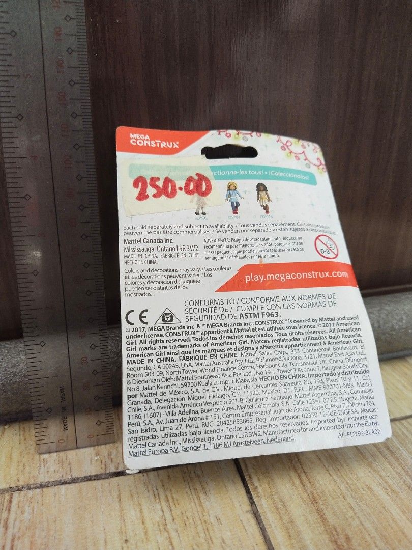 American Girl Mega Construx Doll (Category: Kids Toys) located in Imus. Submitted by budget-friendly (Listing ID 1404183082, Image 2). Description: American Girl Mega Construx doll MOP: Gcash/BPI MOD: Lalamove/J&T from Imus Cavite.