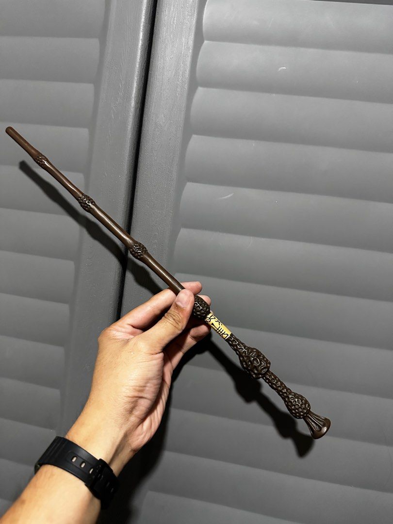 Auth Prof Dumbledore Wand w box & paperbag Harry Potter (Category: Western Merchandise) located in Quezon City. Submitted by dpkuno (Listing ID 1404350938, Image 2). Description: - Authentic Professor Dumbledore wand - From Japan Universal Studios - Includes original Ollivanders box and packaging - Perfect for Harry Potter fans and collectors - If visiting Japan Universal Studios all Magic Related tricks will be usable via the Wand Price is negot