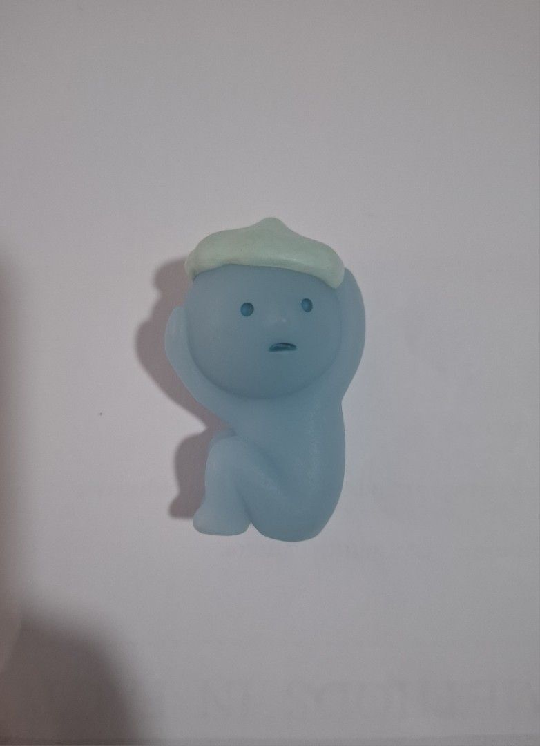 Blue Smiski - Dreams Figurine (Category: Designer & Blind Box Toys) located in Paranaque City. Submitted by jasongrayson.01 (Listing ID 1404203820, Image 1). Description: SMISKI blue smiski taking a bath. no box no foil. brand new MOP: Gcash - payment first before delivery loc - Parañaque delivery is booked and shouldered by the buyer.