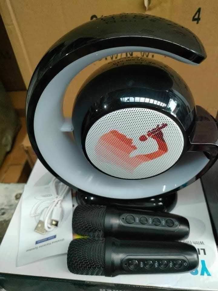 BLUETOOTH SPEAKER with 2 MIC (Category: Soundbars, Speakers & Amplifiers) located in Manila. Submitted by redonline (Listing ID 1404366919, Image 2). Description: BLUETOOTH SPEAKER with 2 MIC ₱800 ON HAND BRAND NEW Mode of Payment: Gcash,COD Same day delivery + Delivery Fee.