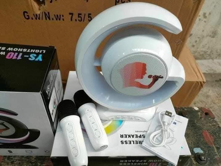 BLUETOOTH SPEAKER with 2 MIC (Category: Soundbars, Speakers & Amplifiers) located in Manila. Submitted by redonline (Listing ID 1404366919, Image 3). Description: BLUETOOTH SPEAKER with 2 MIC ₱800 ON HAND BRAND NEW Mode of Payment: Gcash,COD Same day delivery + Delivery Fee.