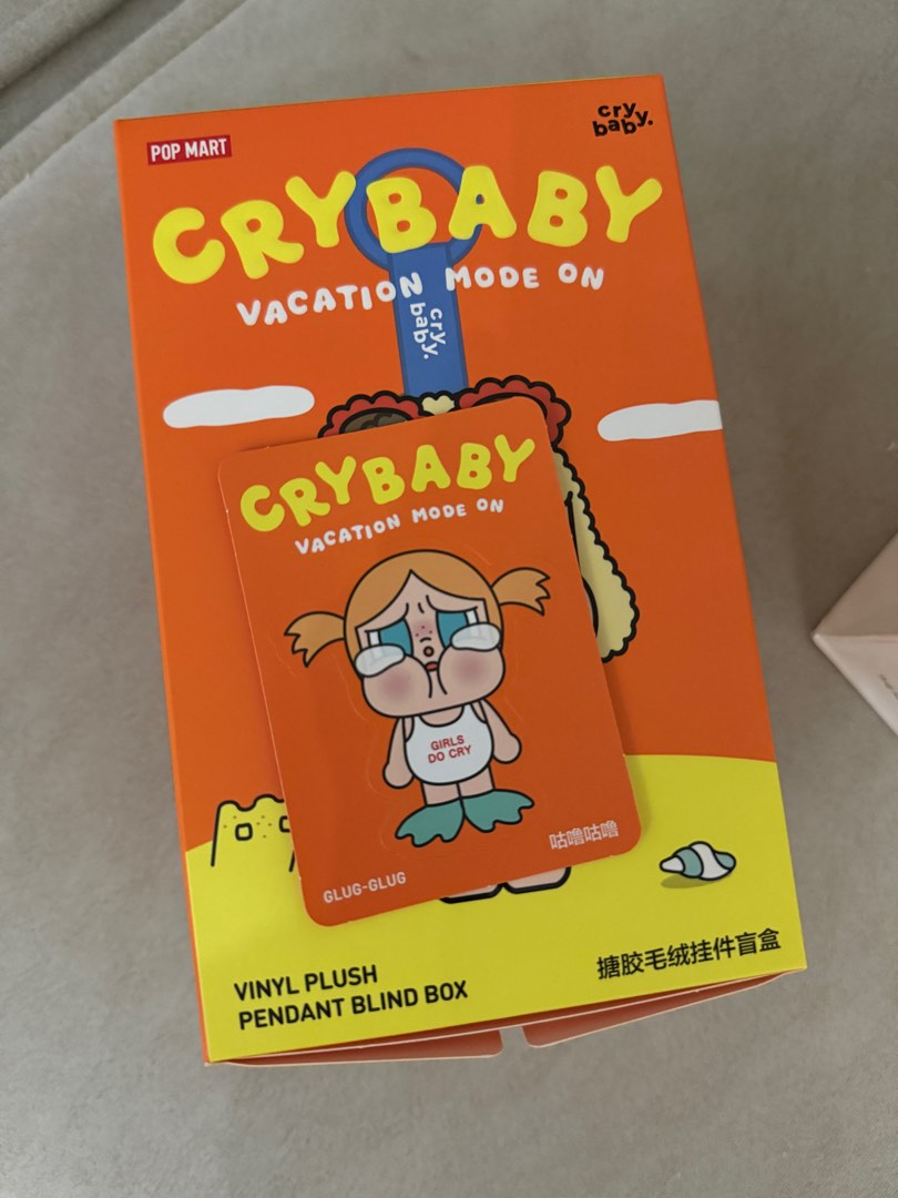 Crybaby Vacation Mode On Glug Glug Hobbies Toys Toys Games On 