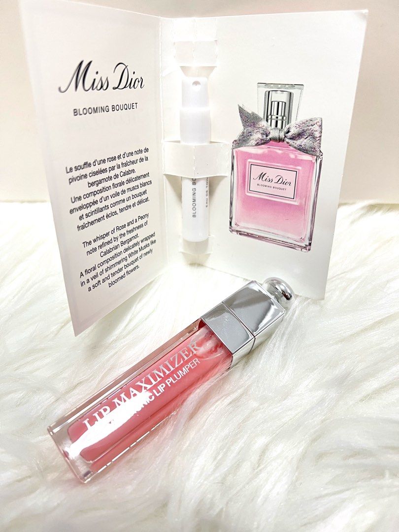 Dior Lip Maximizer and Beauty Pouch (Category: Makeup) located in Angeles City. Submitted by beautyforkeeps (Listing ID 1404254574, Image 2). Description: NWOB Dior Lip Maximizer Hyaluronic Lip Plumper and GWP beauty dior beauty pouch! With free Blooming bouquet 1ml spray. 🇺🇸💯authentic MOP: BPI/ Gcash Additional shipping fee.