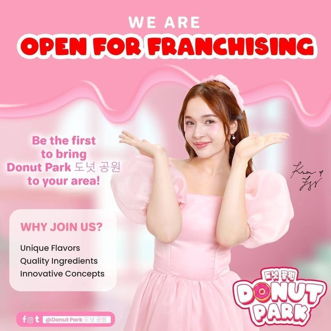DONUT PARK MASTER FRANCHISE🍩 (Category: Franchisors) located in Manila. Submitted by dhanehenry (Listing ID 1404190636, Image 1). Description: .