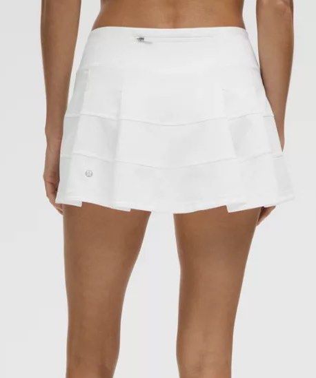 DOT 6 • lululemon pace rival skirt (white) (Category: Activewear) located in Angeles City. Submitted by shopsecondset (Listing ID 1404233994, Image 2). Description: 📌Please read my bio before ordering 💰MOP: GCash only 🚚MOD: J&T only ❕Due to limited replies allowed on the app we will not reply to lowballers 🧘🏻‍♀️More items on @secondset Width: 14.5” Length: 12” In good used condition Missing dot size but wash tags are intact Guaranteed authen