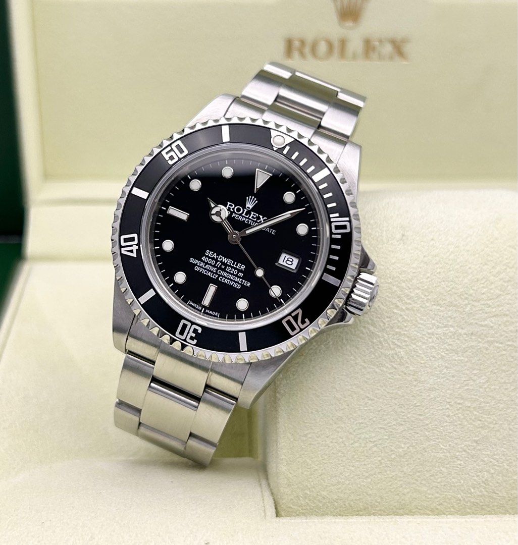 [Fullset with Original Rolex Receipt] Sea Dweller 40mm 16600, Luxury ...