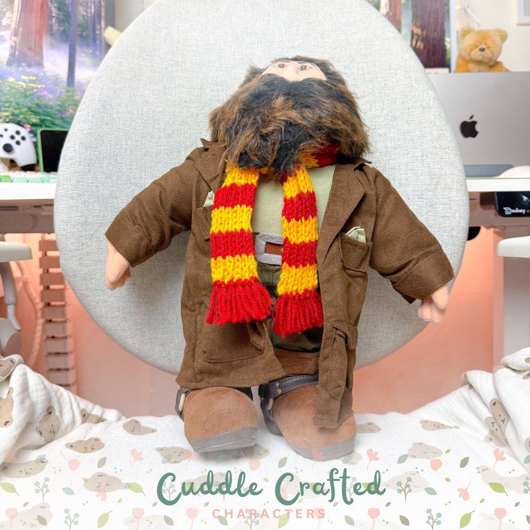 [GUND] Harry Potter, Hagrid (Category: Figurines & Statues) located in Borongan. Submitted by cuddlecraftedcharacters (Listing ID 1404228952, Image 1). Description: THINGS TO NOTE BEFORE MAKING A PURCHASE: **PRICES ARE NO LONGER NEGOTIABLE | NO BUNDLE PRICE | NO MORE HAGGLING **PLEASE MANAGE YOUR EXPECTATIONS - THESE ARE ALL THRIFTED ITEMS **straight from the box - NEED WASH ⚠️ Some items’ authenticity cannot be guaranteed. Please review all phot