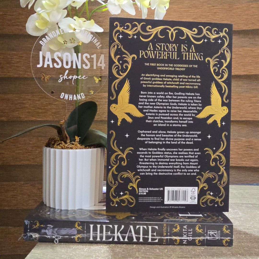 Hekate - The Witch by Nikita Gill (Category: Storybooks) located in San Juan City. Submitted by jasonsshopee (Listing ID 1404023061, Image 2). Description: .