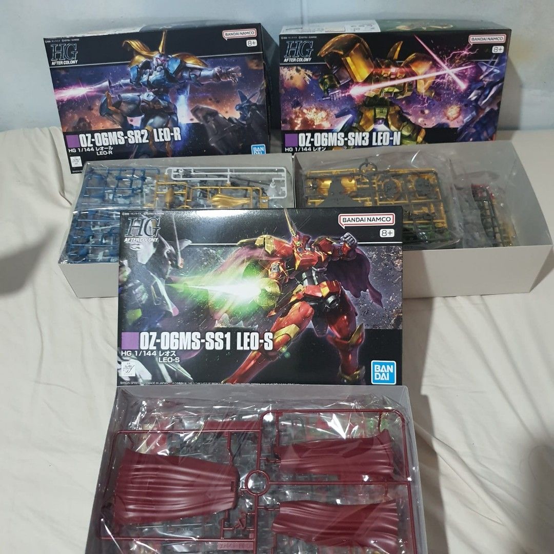 HG Leo R, Leo S, Leo N, Hobbies & Toys, Toys & Games on Carousell