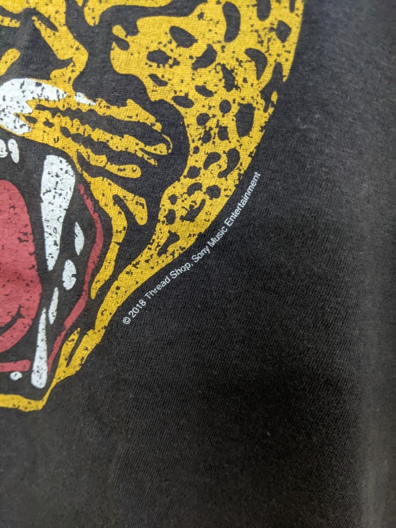 T-shirt Iggy & The Stooges Wings - Homme Noir 100% Coton - Coupe Ample - Neuf Avec étiquettes