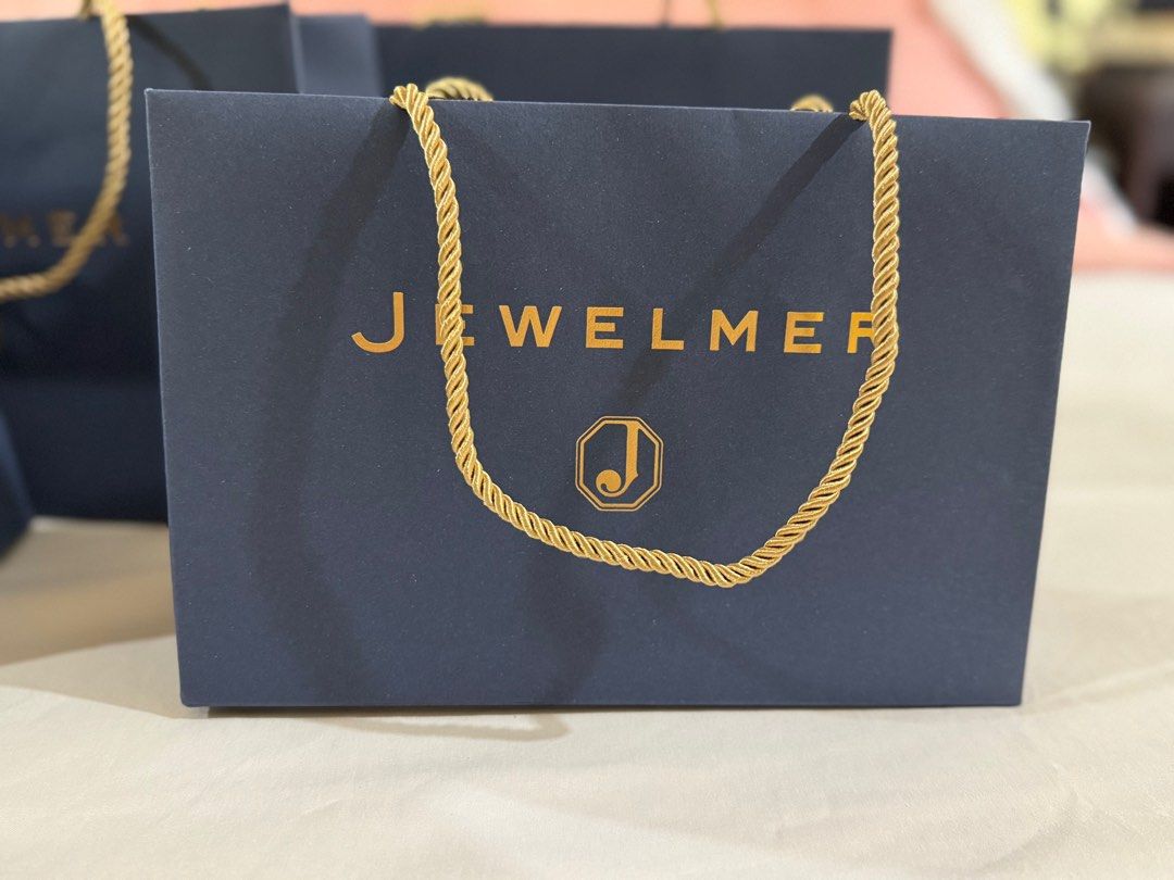 Jewelmer paper bag only (Category: Everything Else Others) located in Marikina City. Submitted by cece_closet (Listing ID 1404213606, Image 2). Description: Paper bag only. PhP 150 each. Please swipe to see all photos & measurements. If interested, please make an offer for the item. Upon acceptance of offer, the item will be reserved to you for 3 days to settle/deposit payment. If no reply or payment has been received, the item will be unreserved
