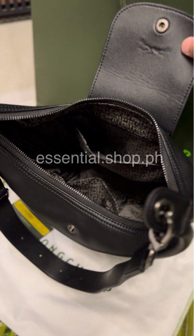 Longchamp Le Pliage Xtra M Shoulder Bag Black (Category: Luxury Bags & Wallets) located in Manila. Submitted by essential.shop.ph (Listing ID 1404307927, Image 3). Description: FOR PRE-ORDER. 1-2 weeks ETA. Longchamp Le Pliage Xtra Medium Shoulder Bag Black Includes dust bag, care card and paper bag Dimensions : 8.3 in (L - measured at the base of the bag) x 9.8 in (H) x 4.7 in (W).