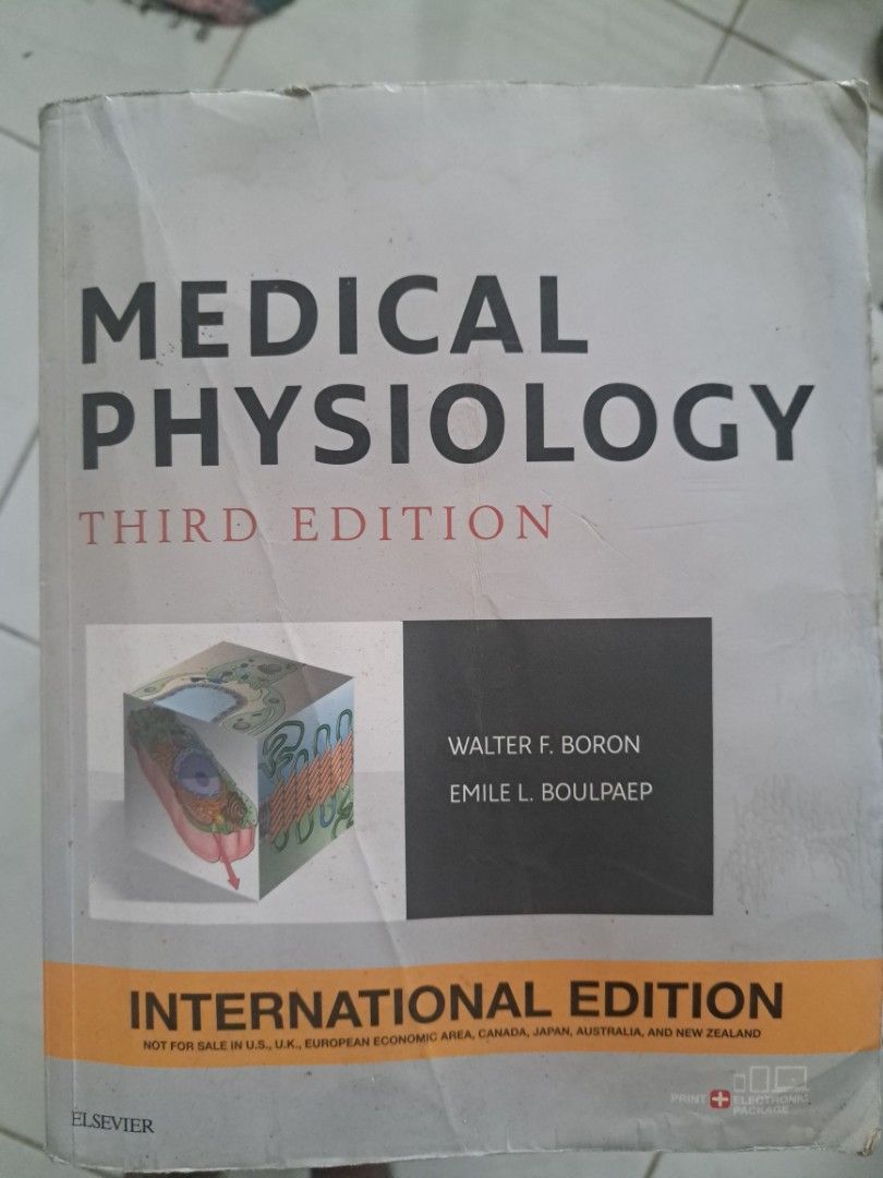 Medical Physiology 3rd edition (Category: Textbooks) located in Davao. Submitted by rohith2002 (Listing ID 1404208188, Image 1). Description: Medical Physiology is a new, full-color, comprehensive textbook designed for modern medical school courses in human physiology. The most up-to-date and beautifully illustrated text on the market, it has a strong molecular and cellular approach, firmly relating the molecular and cellular biological underpinn