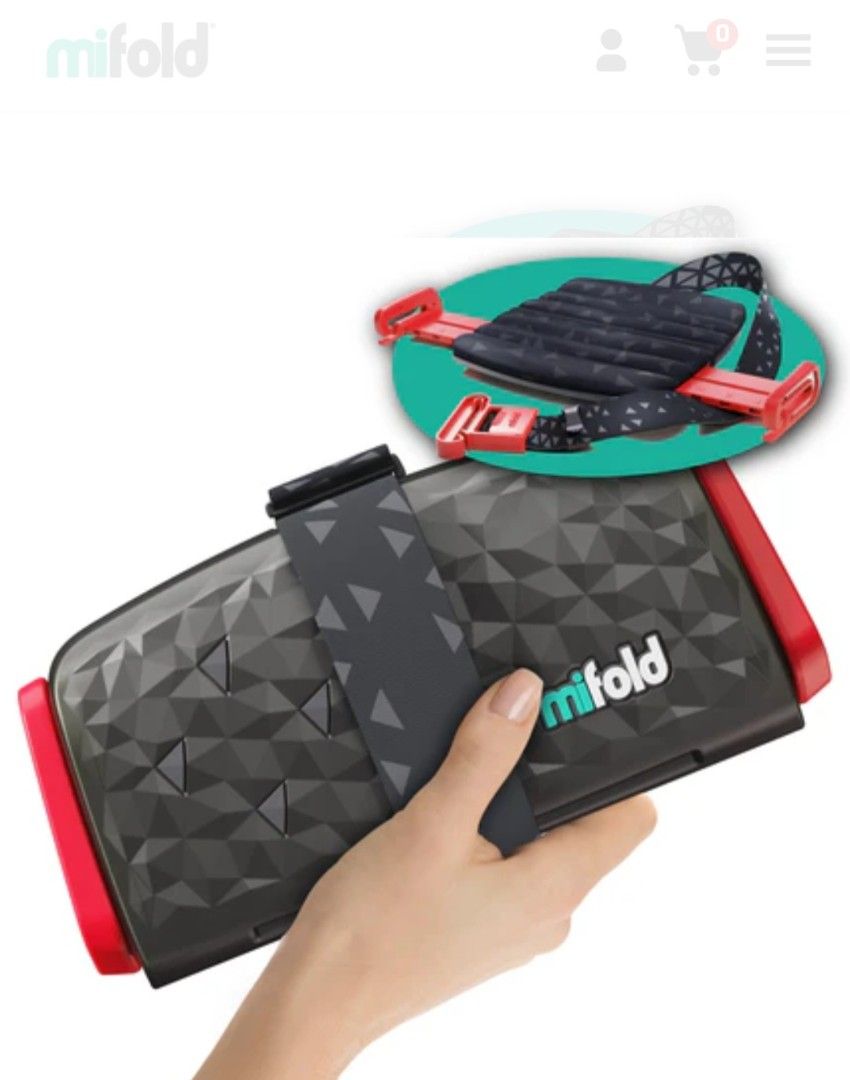 mifold Grab-and-Go Booster Seat (Category: Car Seats) located in Manila. Submitted by kpayum (Listing ID 1404360531, Image 1). Description: - sealed/brand new - mifold Grab-and-Go booster seat - For children aged 4+ - Compact and portable design - Folds up for easy storage and transport - Award-winning safety - Trusted by major retailers.