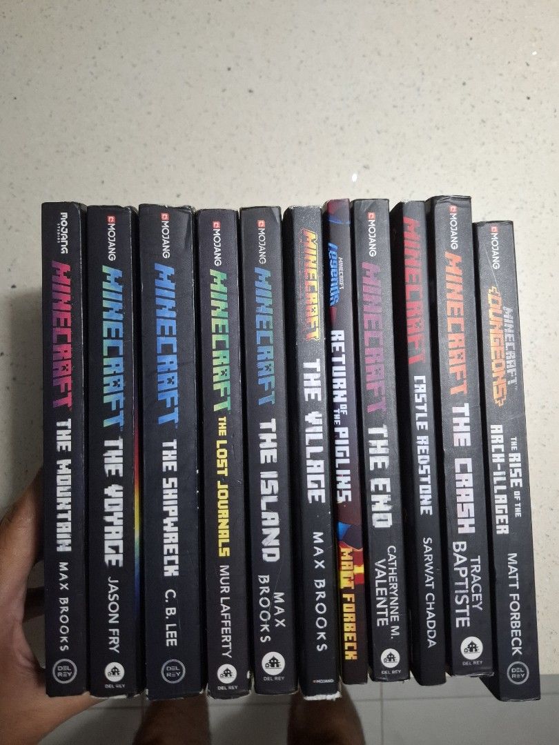 Minecraft Book Collection, Hobbies & Toys, Books & Magazines, Children ...