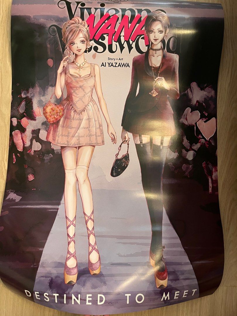 Nana x Vivienne Westwood Poster 海報, 名牌, 飾物及配件- Carousell