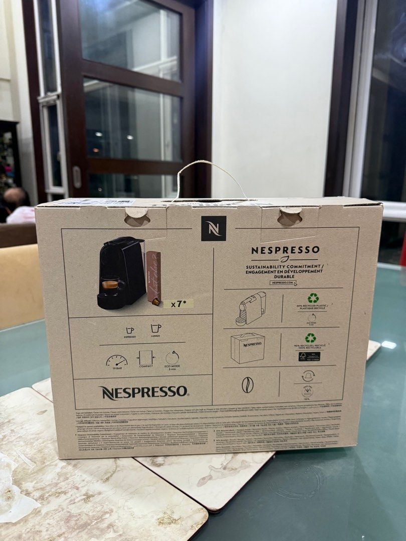 Nespresso Mini Essenza (Red) (Category: Coffee & Tea Tableware) located in Quezon City. Submitted by alexaswardrobe (Listing ID 1404190071, Image 2). Description: - BRAND NEW!!! Just won it from a raffle - Rfs: I already have a coffee machine at home, dont need this - Retails for ₱8950.